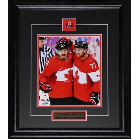 MIDWAY MEMORABILIA Midway Memorabilia Drew Doughty & Jeff Carter 2014 Team Canada 8X10 Frame doughtycarter_sochi_8x10